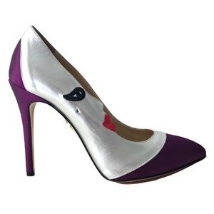 NEW IN BOX Charlotte Olympia Luna Moon-Face Pumps Size 8.5